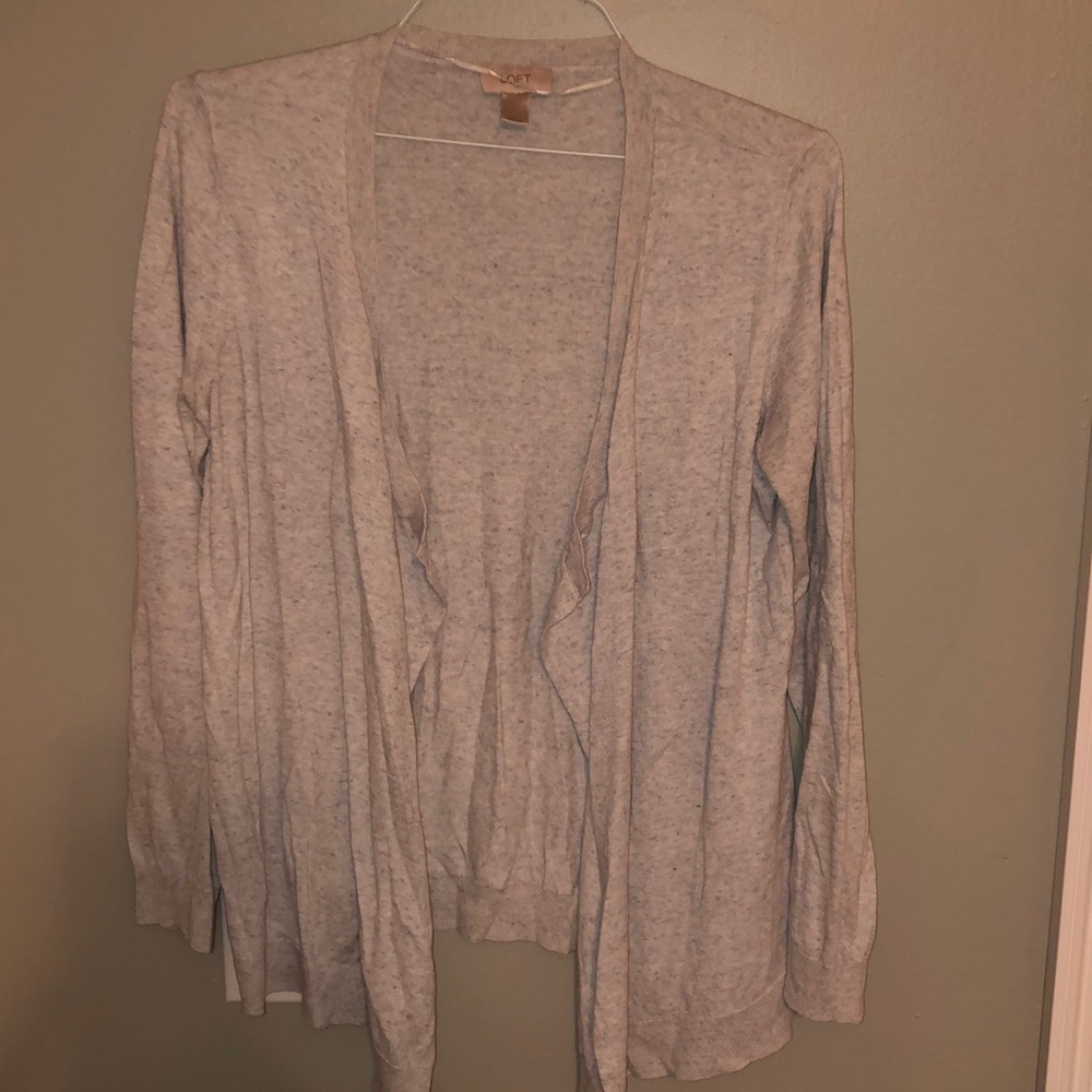Loft open cardigan
